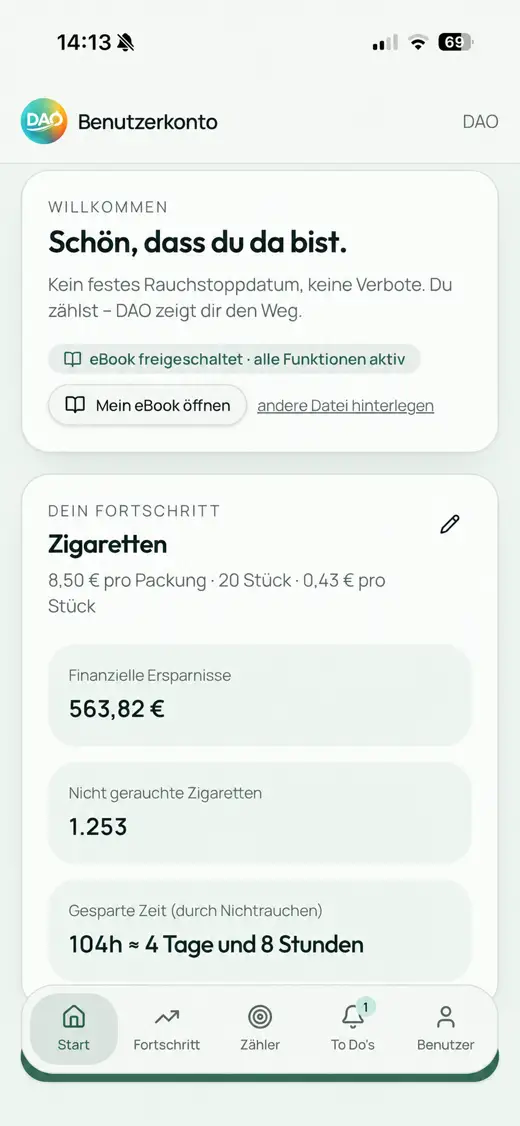 DAO-App: Start